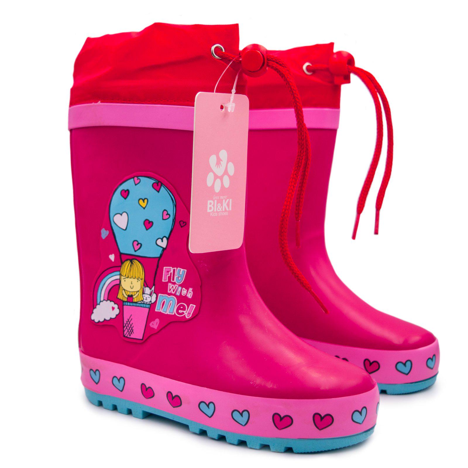 Резиновые сапоги для девочки TOM.M MV-1304 р. 21 Малиновый - фото 3 Резиновые сапоги для девочки TOM.M MV-1304 р. 21 Малиновый - фото 3