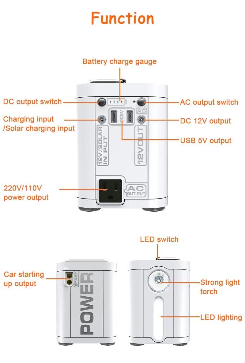 Внешний аккумулятор Jump starter P01 - фото 2