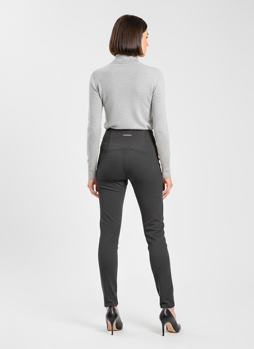 Брюки жіночі демісезонні із завищеною талією Forza Viva FV-122943-2 р. 46 Чорний (FV-122943-2-46) - фото 5 Брюки жіночі демісезонні із завищеною талією Forza Viva FV-122943-2 р. 46 Чорний (FV-122943-2-46) - фото 5