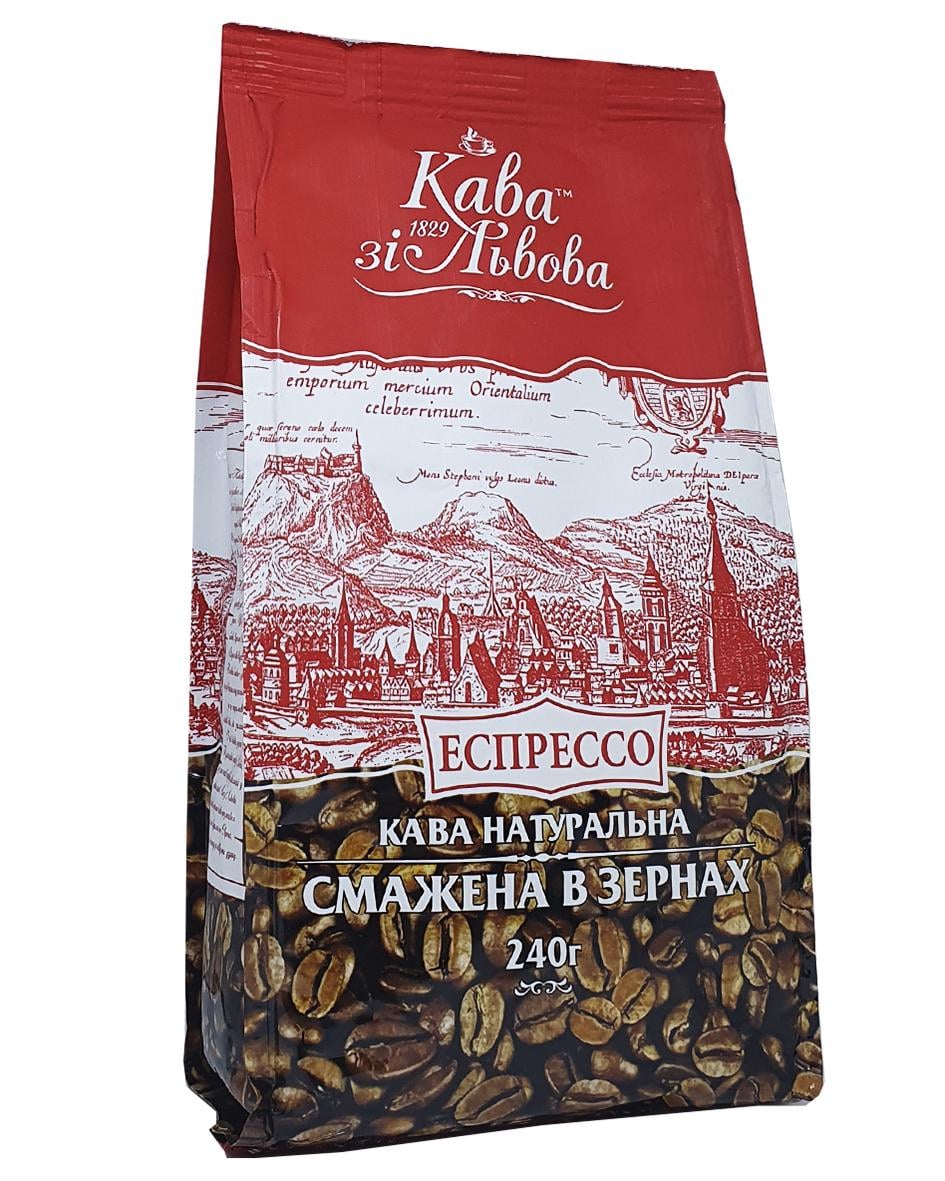 Кава Кава зі Львова Еспресо зерно 240 г (632)