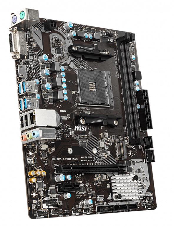 Материнська плата MSI B450M-A PRO MAX (12773790) - фото 2