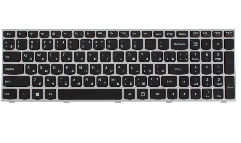 Клавиатура для ноутбука Lenovo IdeaPad G5030 Серый (182535)