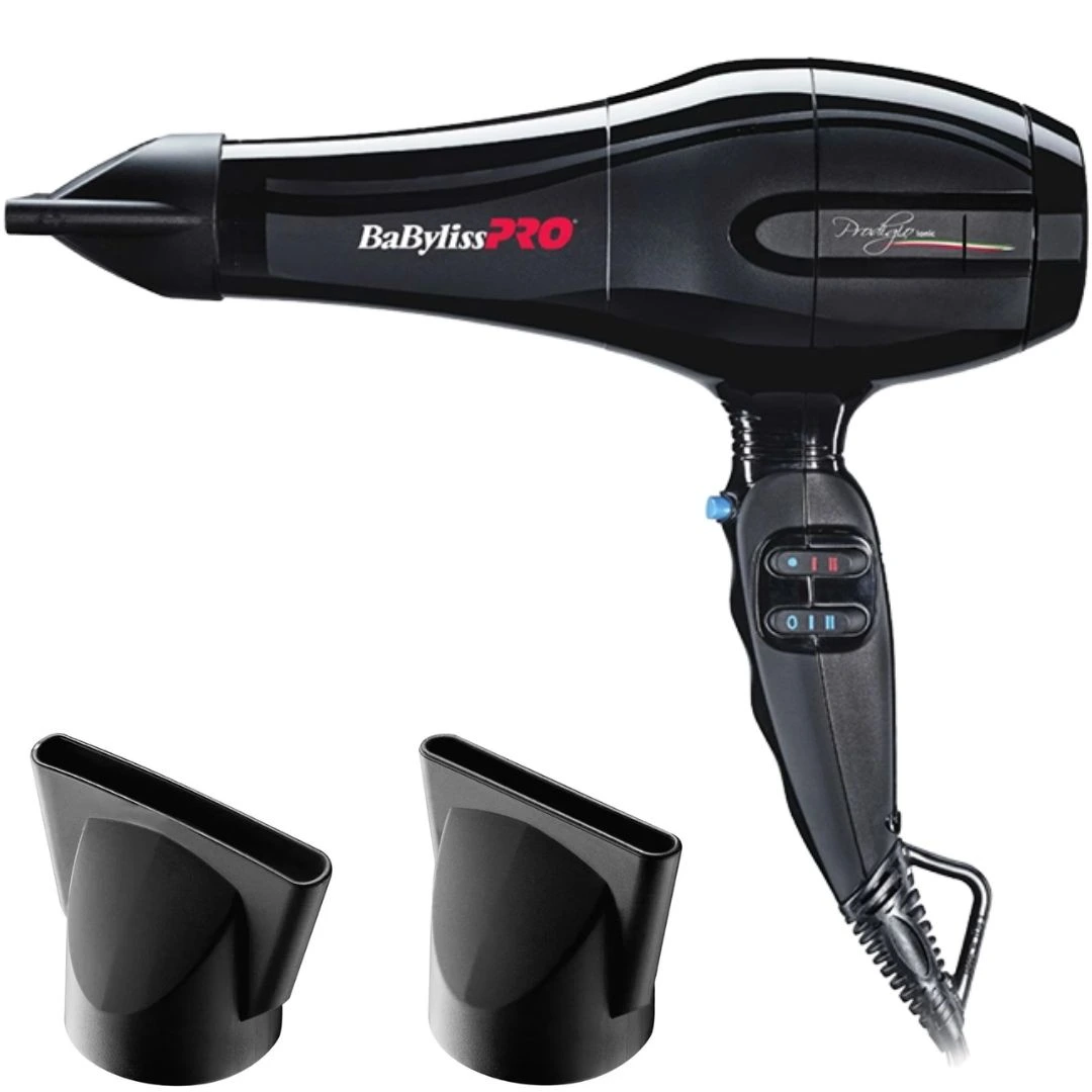 Фен для волос BaByliss PRO BAB6730IRE Prodigio Ionic 2300 Вт Черный (PH00721)