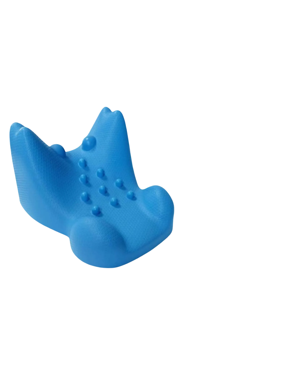 Подушка-массажер для спины и шеи с функцией расслабления Синий