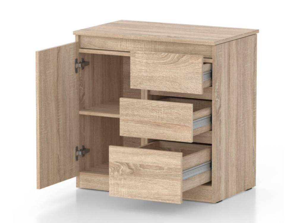 Стол-комод трансформер Knap Frenzy World 143,2х45х75 см Дуб сонома (S202002203) - фото 3