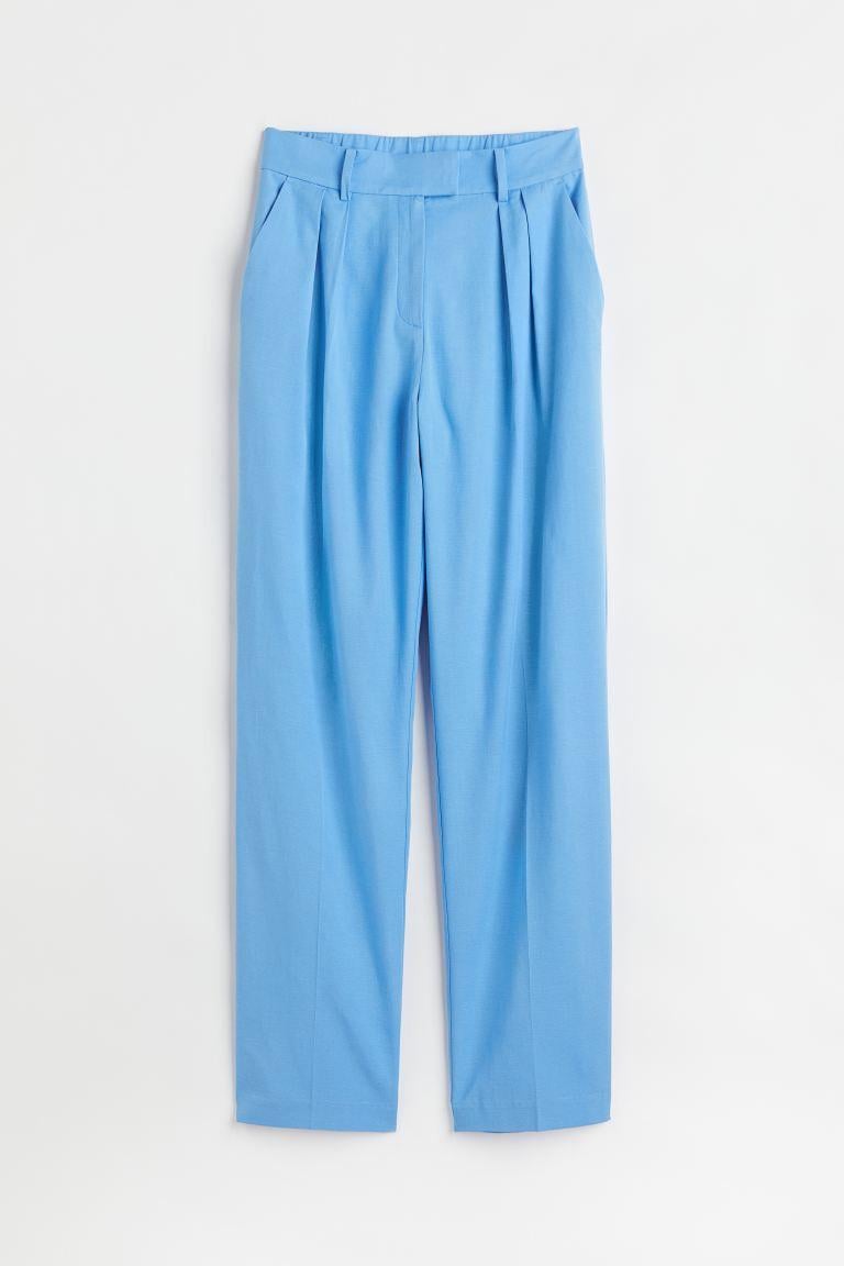 Брюки H&M р. 32 Блакитний (1046090П)