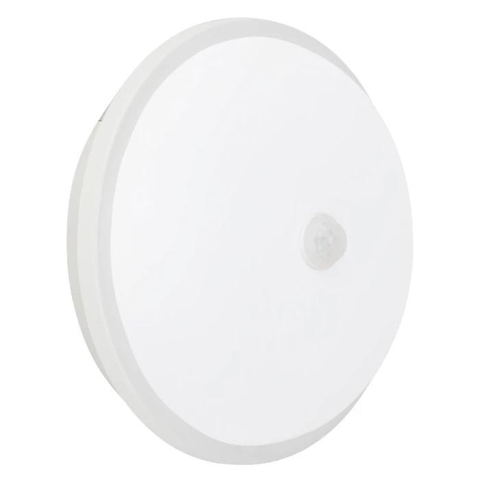 LED-светильник потолочный HOROZ ELECTRIC BOLKAR-20 с датчиком движения 20W IP44 6400K 2400 Lm 160-265V d 220 мм (27568293)