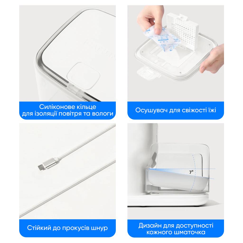 Смарт-годівниця CATLINK Automatic Feeder Fresh 2-Standard (6972884750941) - фото 12 Смарт-годівниця CATLINK Automatic Feeder Fresh 2-Standard (6972884750941) - фото 12