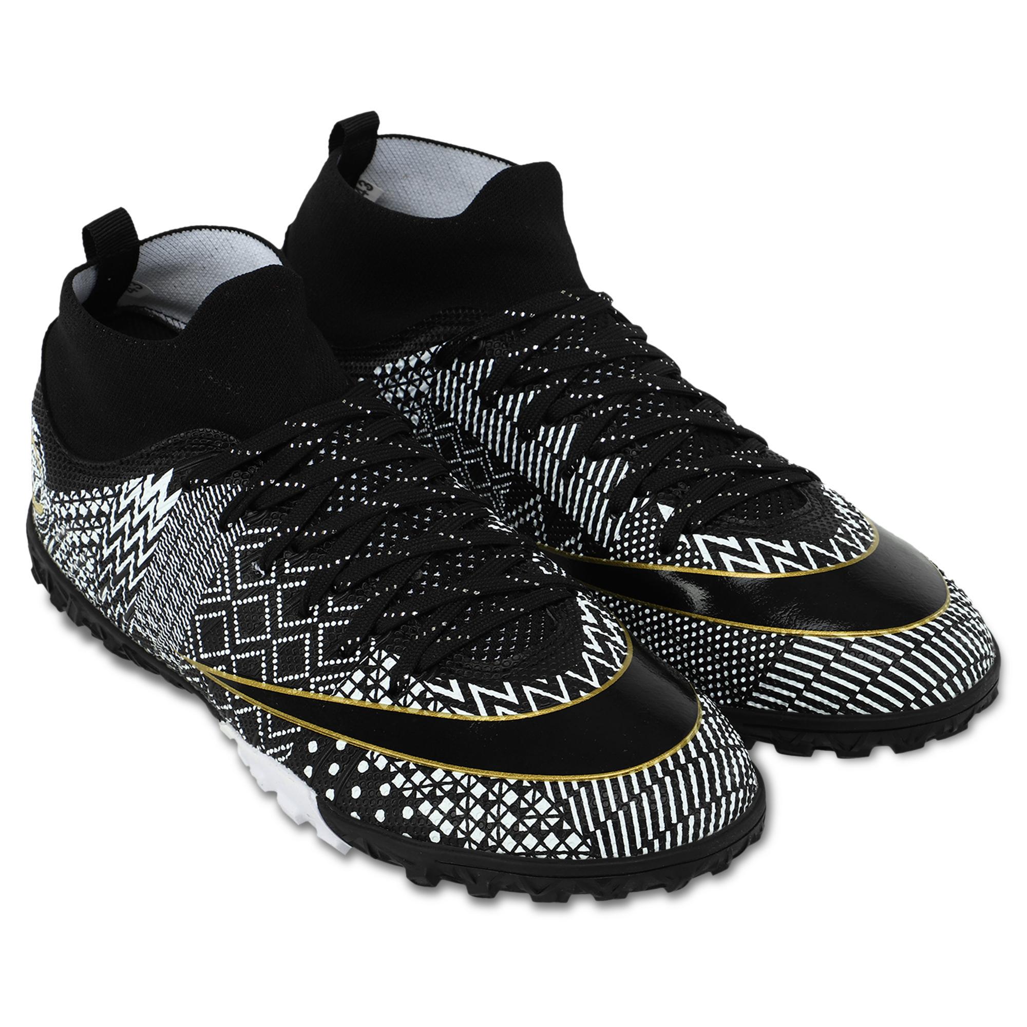 Сороконіжки футбольні SP-Sport 757G-1-39-45-1 р. 44 Чорно-білий - фото 3