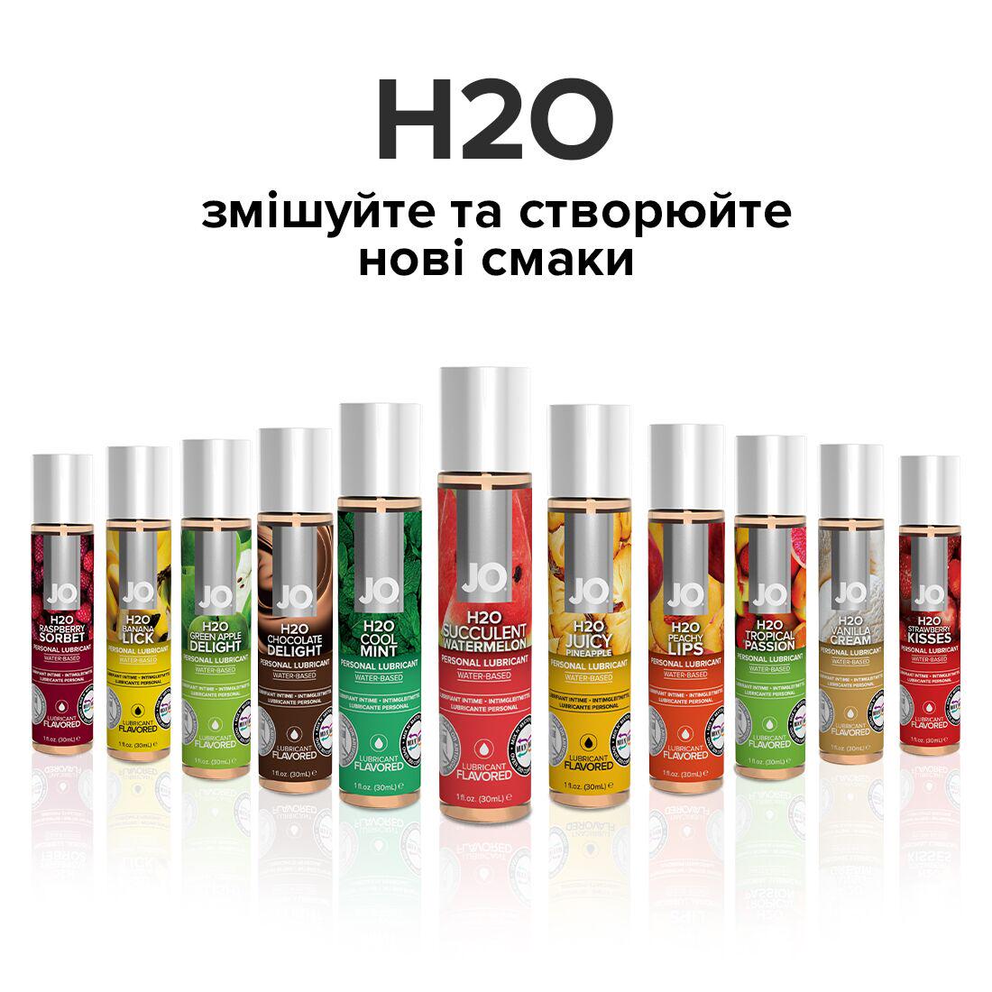 Лубрикант їстівний на водній основі System JO H2O Кавун 30 мл (SO1470) - фото 5