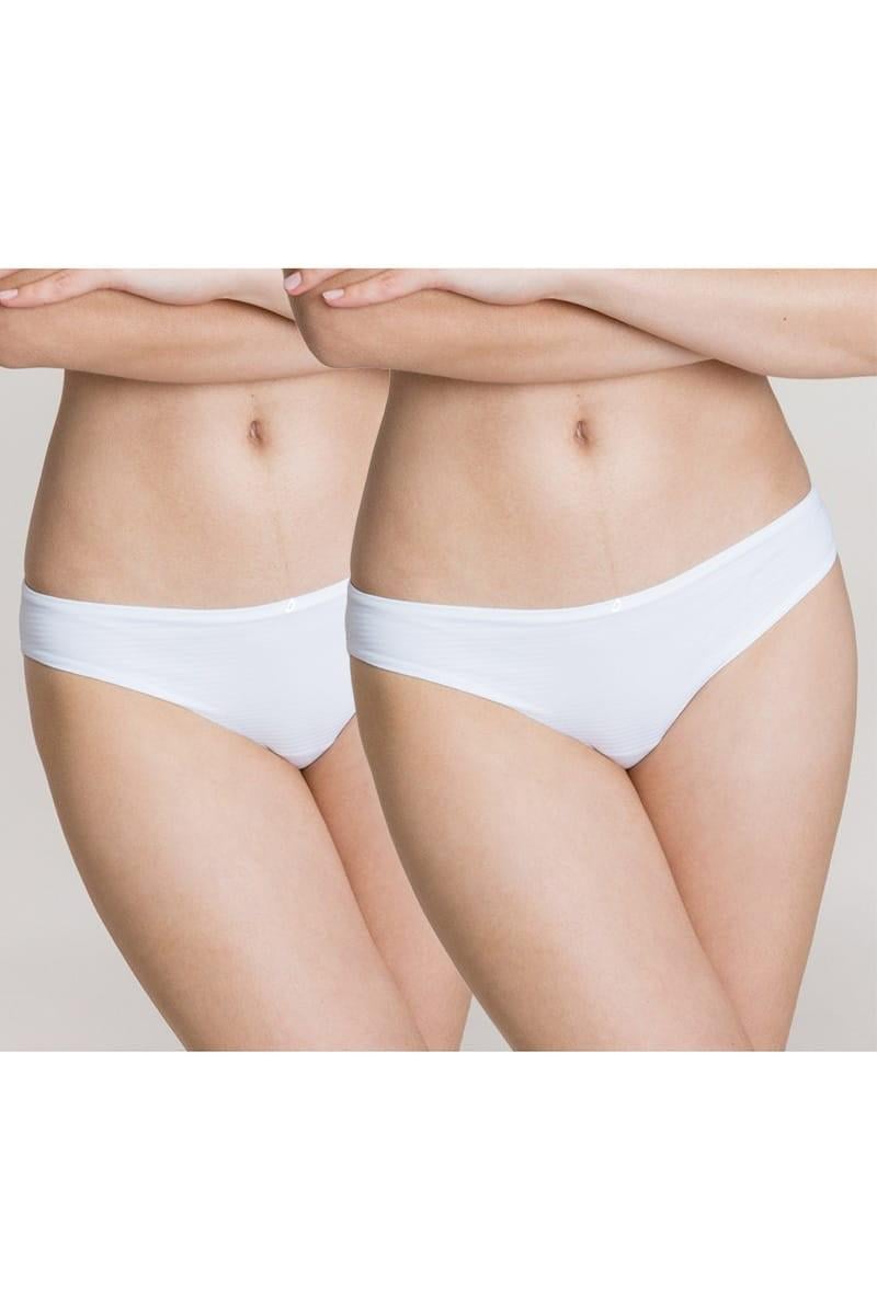 Трусики слип Gisela р. 2/S 2 шт. Белый (68116)