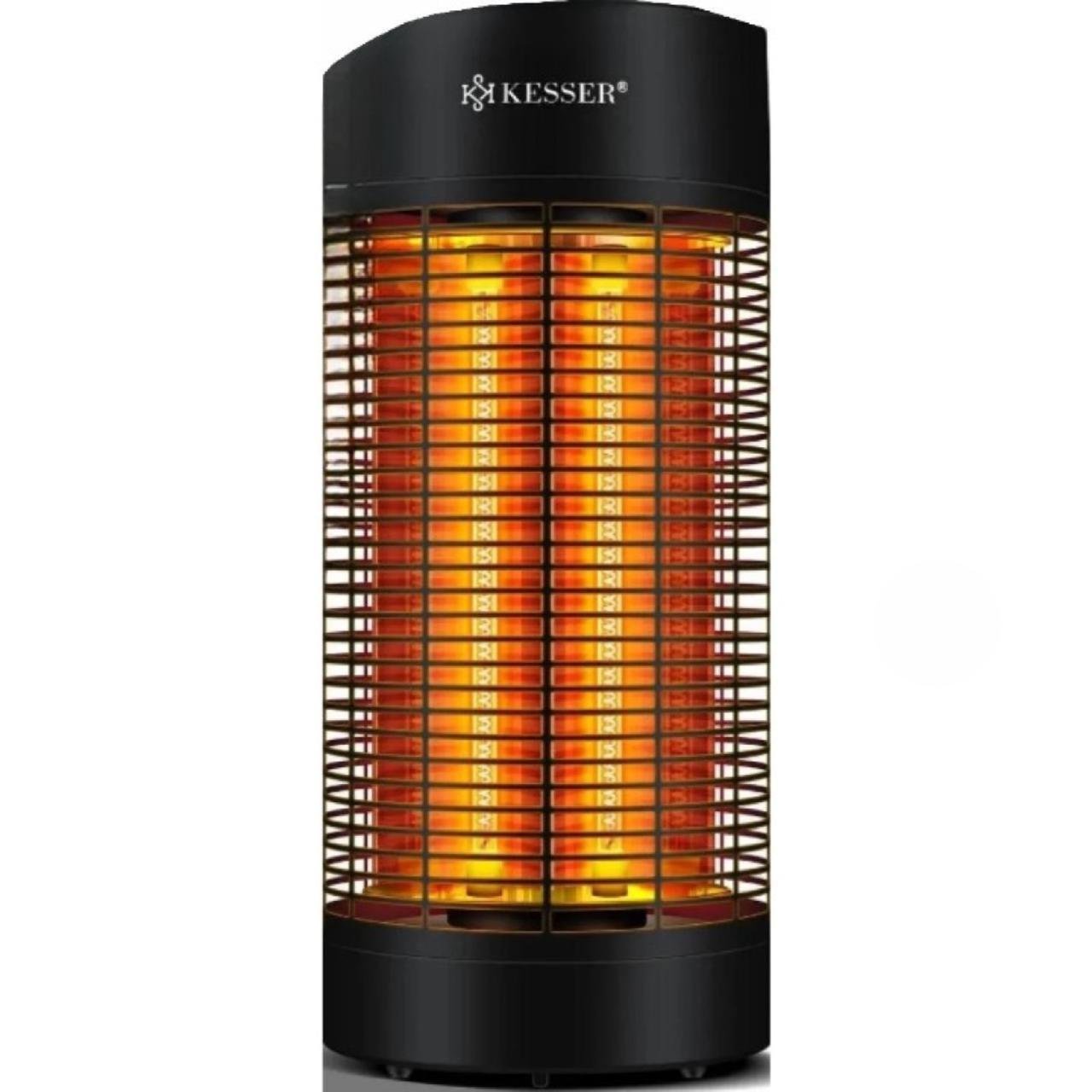 Инфракрасный обогреватель KESSER 53 см 1200 Вт Черный (14231_53sc)