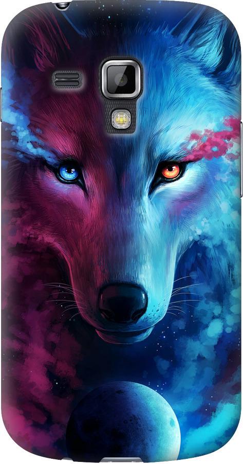 Чехол на Samsung Galaxy S Duos s7562 Арт-волк (3999u-84-42517) Чехол на Samsung Galaxy S Duos s7562 Арт-волк (3999u-84-42517)