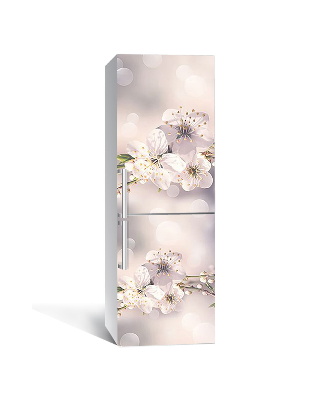 Наклейка 3D на холодильник Zatarga Макро Цветы вишни 650х2000 мм (1283915208) Наклейка 3D на холодильник Zatarga Макро Цветы вишни 650х2000 мм (1283915208)