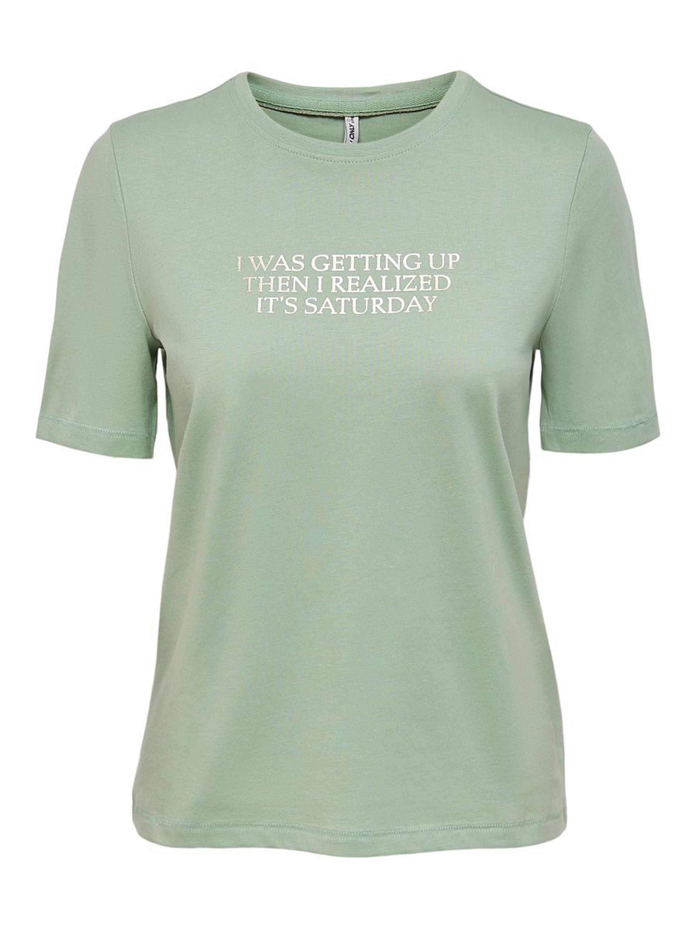 Футболка женская Only 15239710 XS Серый