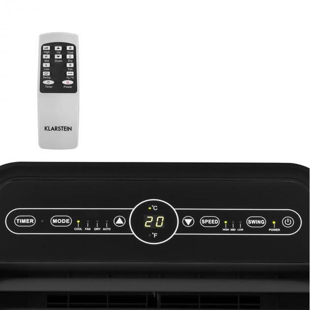 Кондиционер мобильный KLARSTEIN New York 7000BTU Metrobreeze с функцией спящего режима и индикатором уровня воды (10034681) - фото 3