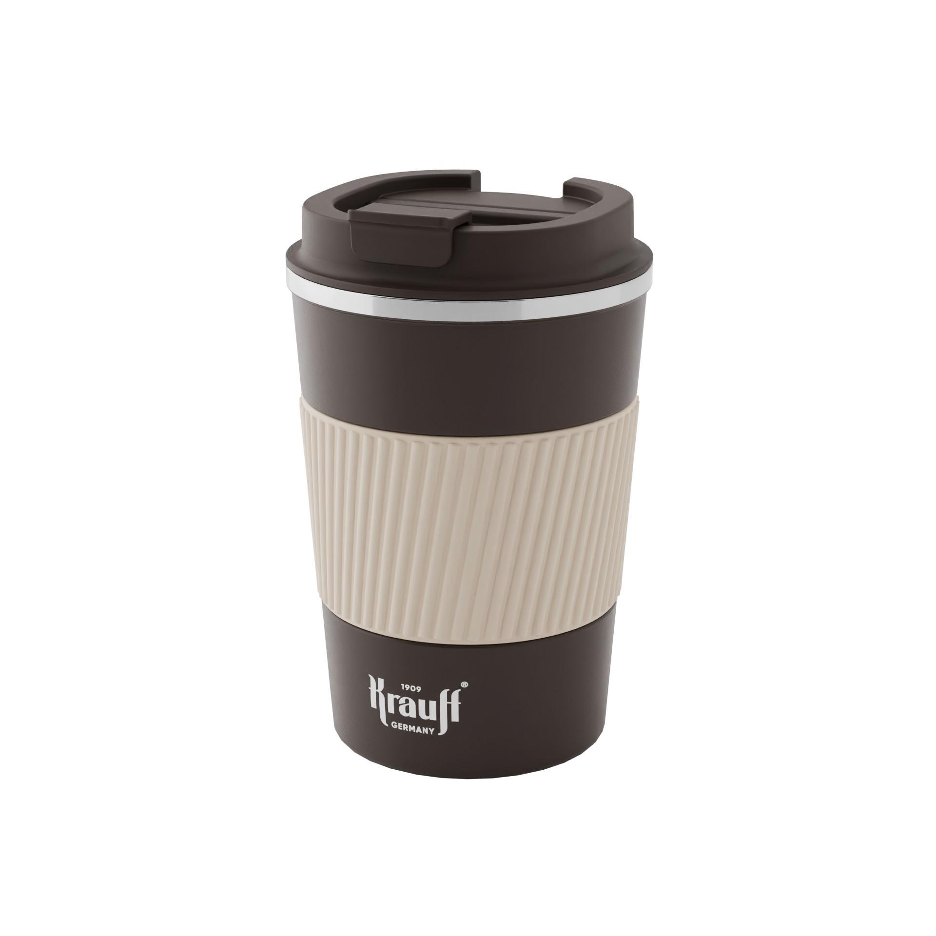 Термос Krauff Scout Skills Grey 800 мл с термочашкой 380 мл (28303) - фото 3 Термос Krauff Scout Skills Grey 800 мл с термочашкой 380 мл (28303) - фото 3