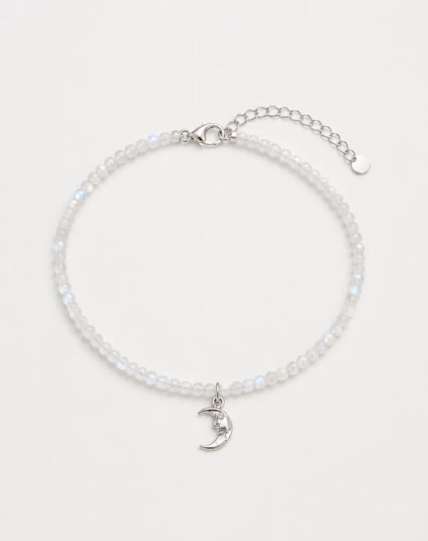 Анклет Moonstone жіночий SILVER STORIES срібний One size