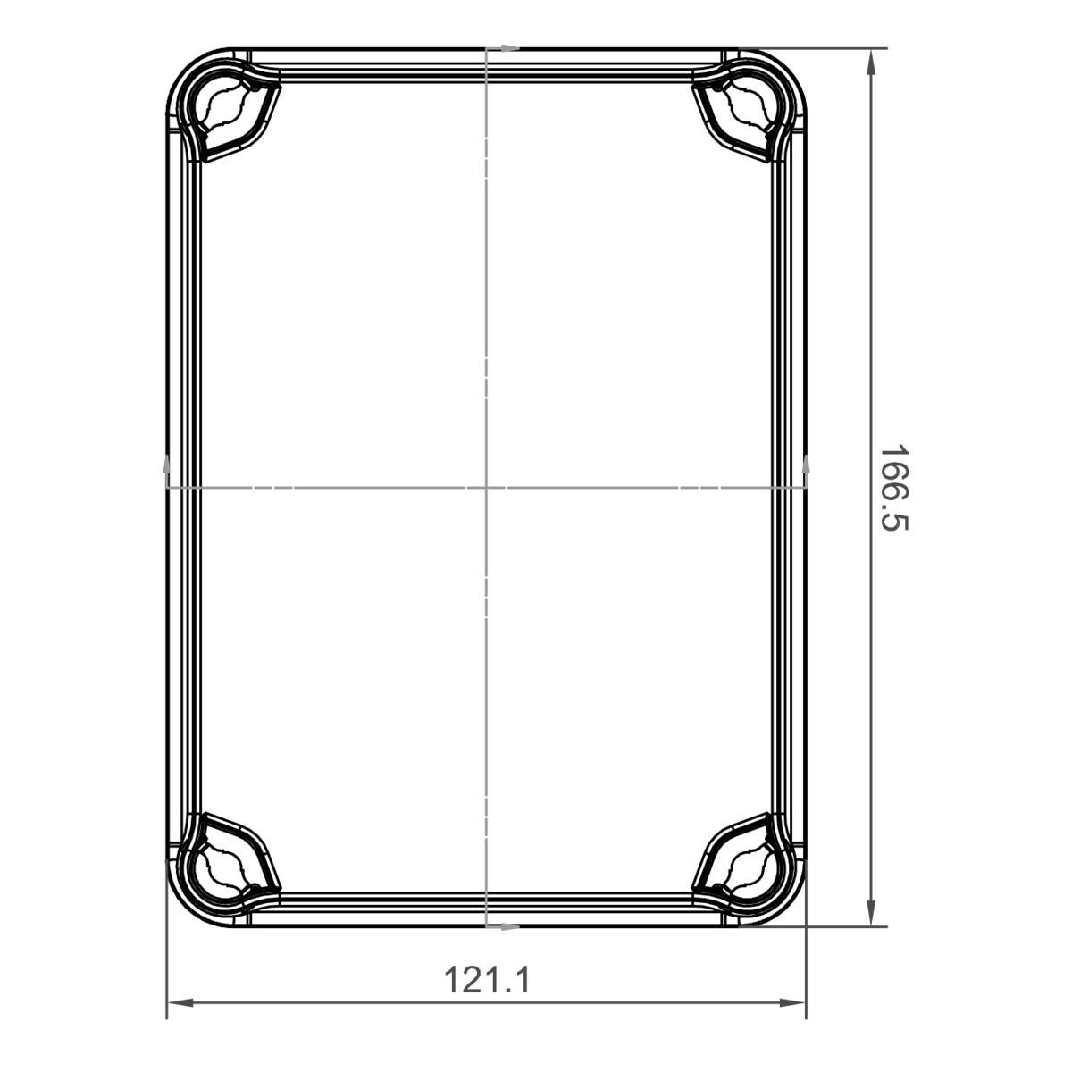 Клеммная коробка 121x166x80 , IP65-IP67, IDE (EL161) - фото 8