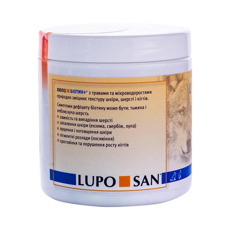 Кормовая добавка по уходу за кожей и шерстью LUPO Biotin+ Tabletten 200 шт. (LM-D1146-200) - фото 3