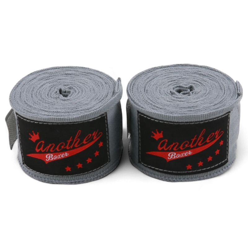 Бинти боксерські Another Boxer під рукавички 3 м Сірий - фото 1
