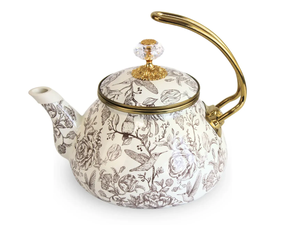 Чайник эмалированный BIRD Elmani с крышкой 2,2 л - фото 1 Чайник эмалированный BIRD Elmani с крышкой 2,2 л - фото 1