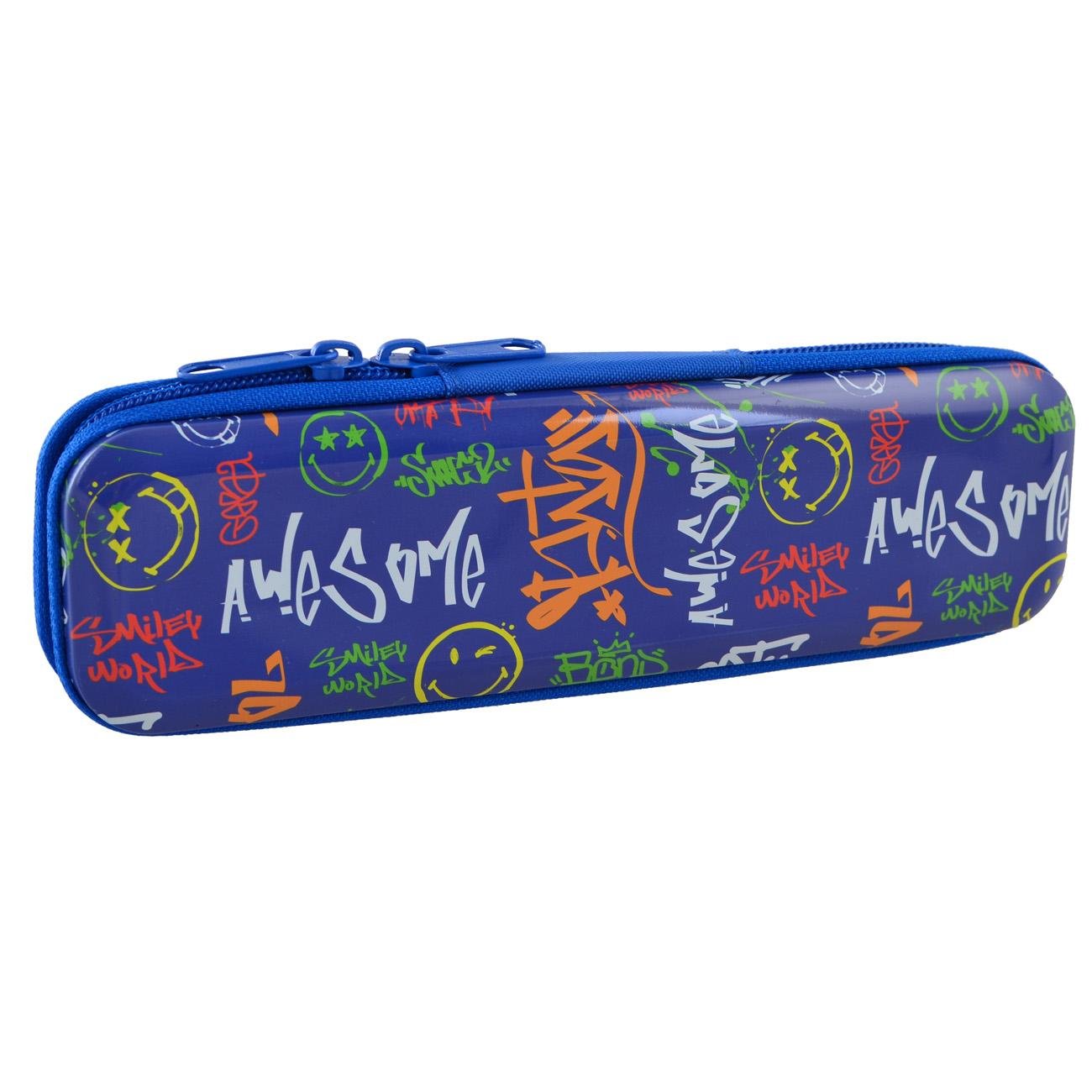 Пенал металевий YES Smiley world (532280)