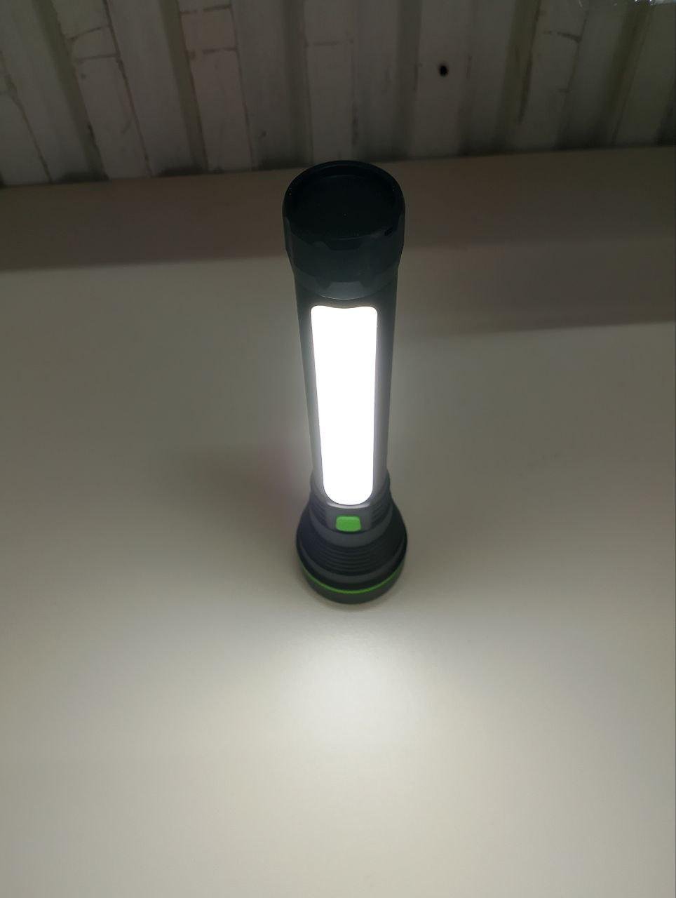 Фонарь ручной аккумуляторный Hurry Bolt HB-998 3 W 300 Lm (28054668) - фото 2