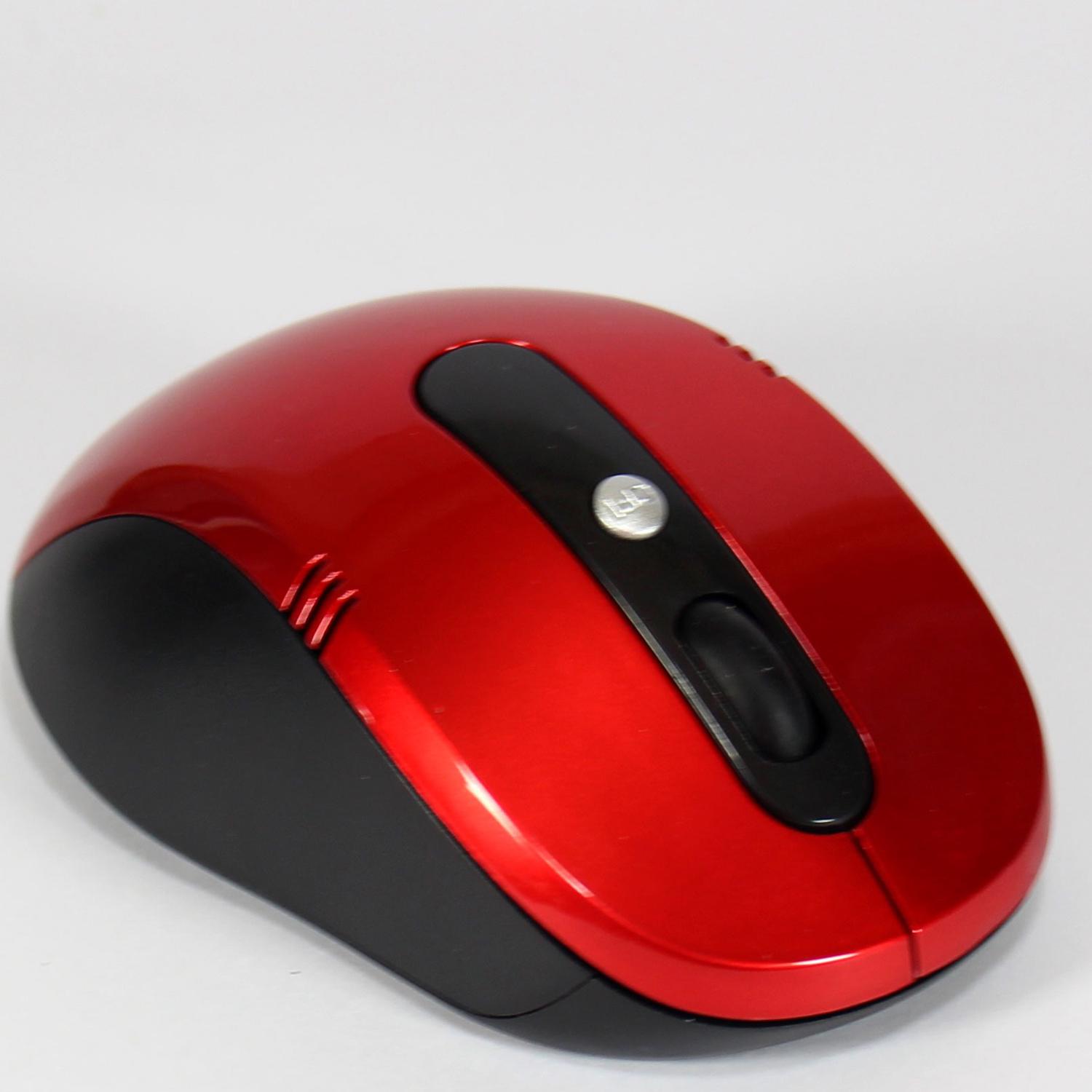 Компьютерная мышка Mouse Wireless DPI-108 2.4G Красная (2a49dbd3) - фото 3