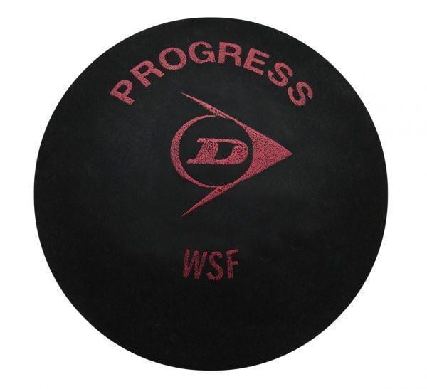 Мяч для сквоша Dunlop Progress 1 красная точка (10555240)