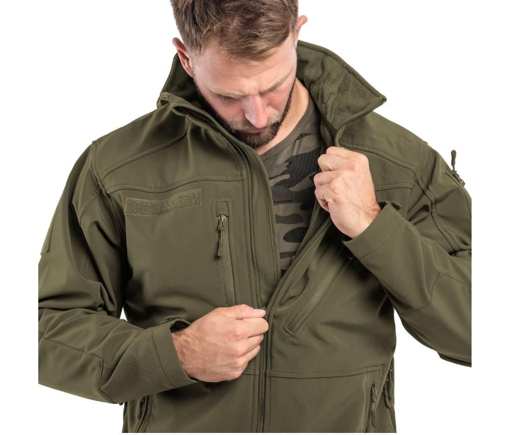 Куртка Mil-Tec Softshell Jacket Scu 10864012 S Olive - фото 5