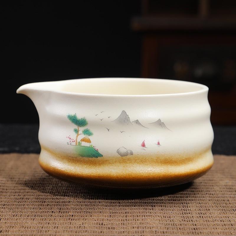 Набір аксесуарів для приготування матча чаю Japanese Landscape 5 аксесуарів (2578348878) - фото 5