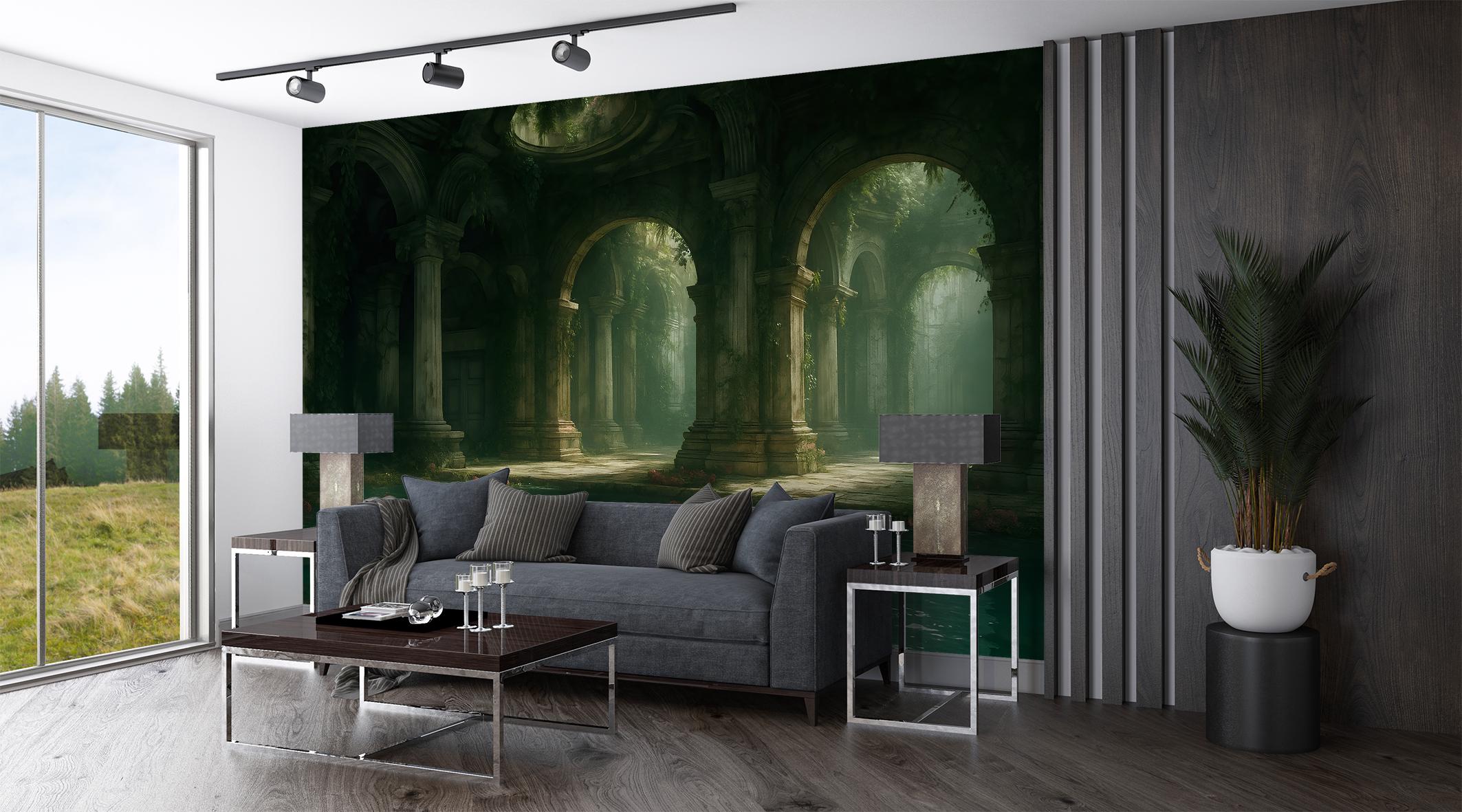 Фотообои флизелиновые Upstream Затерянный храм воды 180х120 см (VINT-014/2) - фото 2 Фотообои флизелиновые Upstream Затерянный храм воды 180х120 см (VINT-014/2) - фото 2