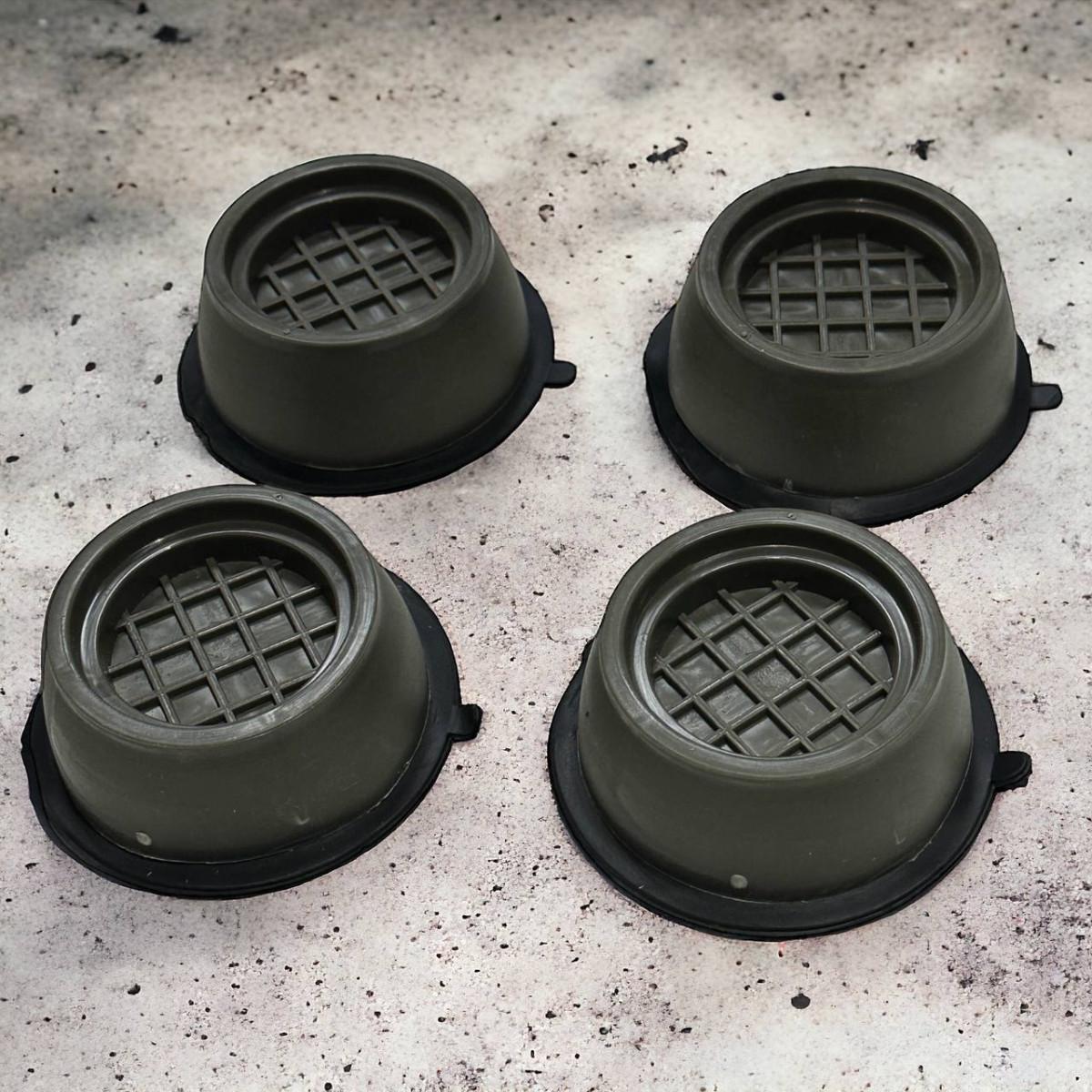 Антивибрационные подставки для стиральной машины 14265 4 шт. Зеленый (4791017) - фото 4