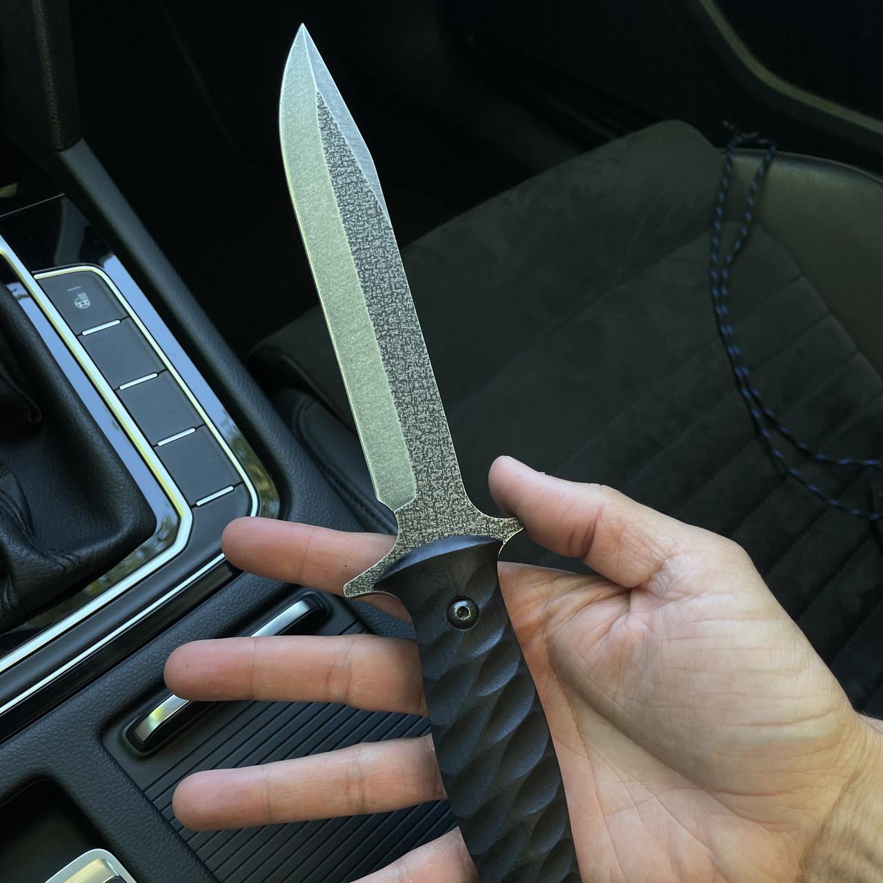 Нож туристический Gorillas BBQ KN63 сталь х12мф - фото 7