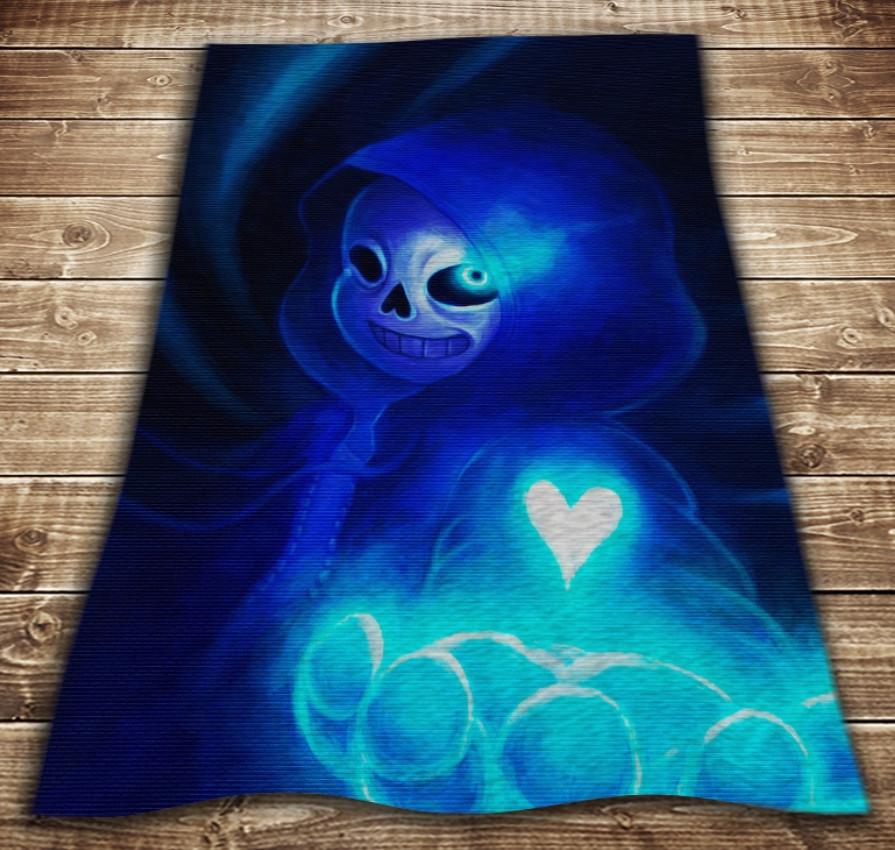 Плед с 3D принтом Sans Undertale 150х200 см (epi_0049) Плед с 3D принтом Sans Undertale 150х200 см (epi_0049)