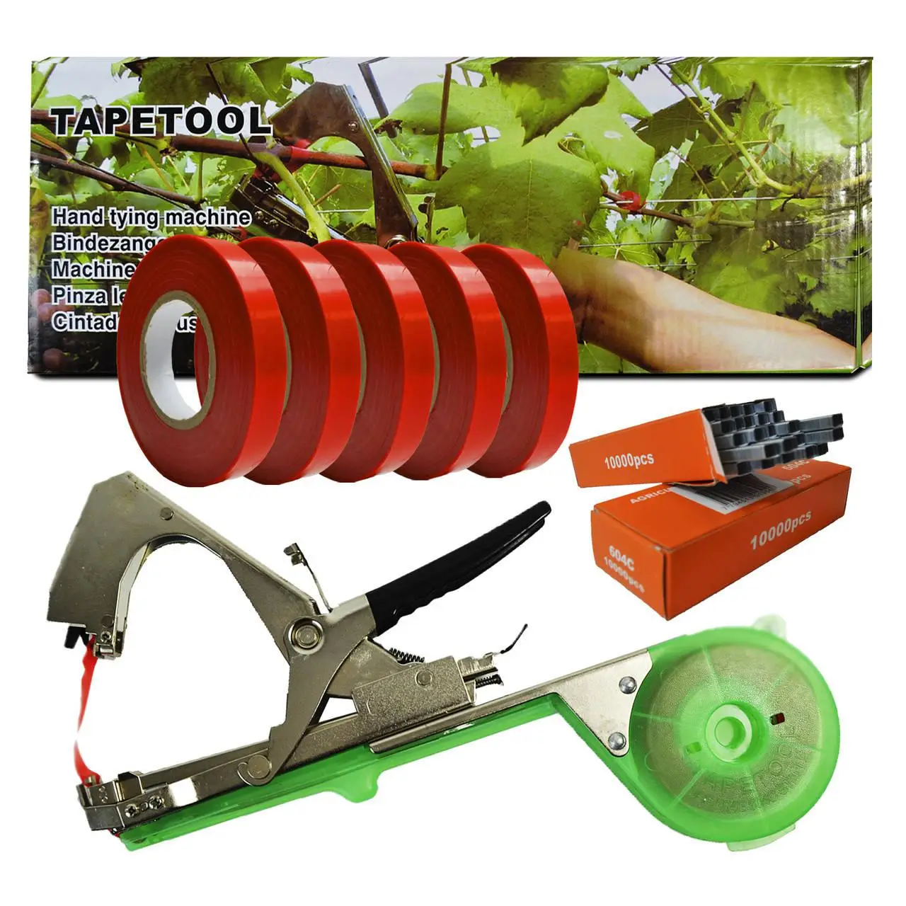 Стрічка для степлера підв'язки рослин 11 мм x 40 м 130 мікрон 500 Червоний (23936326) - фото 3 Стрічка для степлера підв'язки рослин 11 мм x 40 м 130 мікрон 500 Червоний (23936326) - фото 3