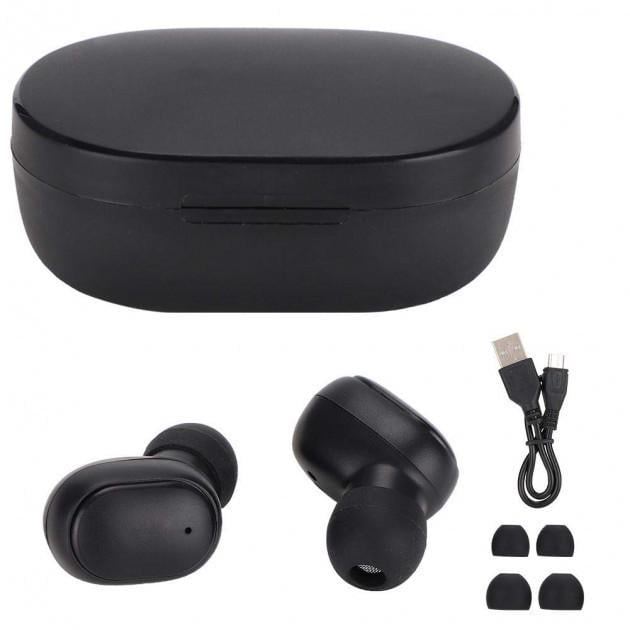 Наушники беспроводные Bluetooth 5.0 Alitek A6S Stereo Black Наушники беспроводные Bluetooth 5.0 Alitek A6S Stereo Black