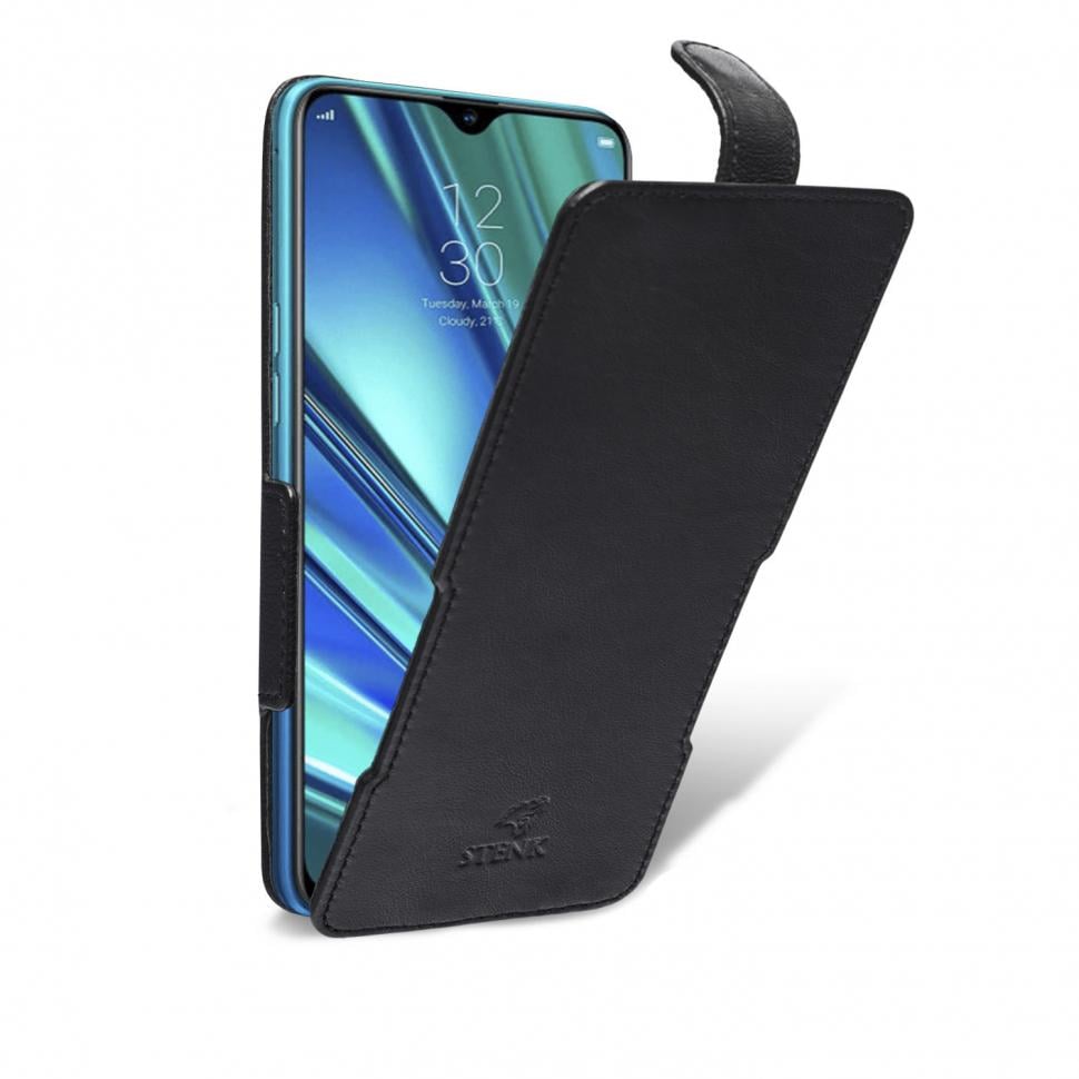 Чехол флип Stenk Prime для Realme 5 Pro Черный (65287)