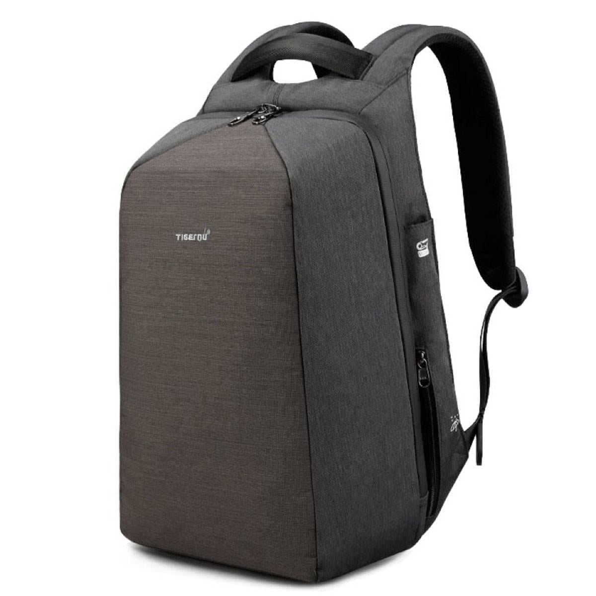 Городской рюкзак Tigernu T-B3361 для ноутбука 15,6" с USB 20 л Черный (TGN-T-B3361-1861)