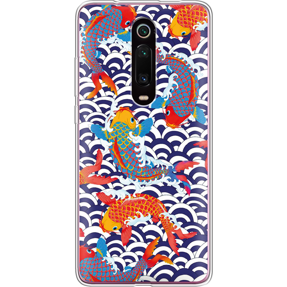 Чохол BoxFace Xiaomi Mi 9T / Mi 9T Pro Koi Fish Прозорий силікон (37376-up2477-37376)