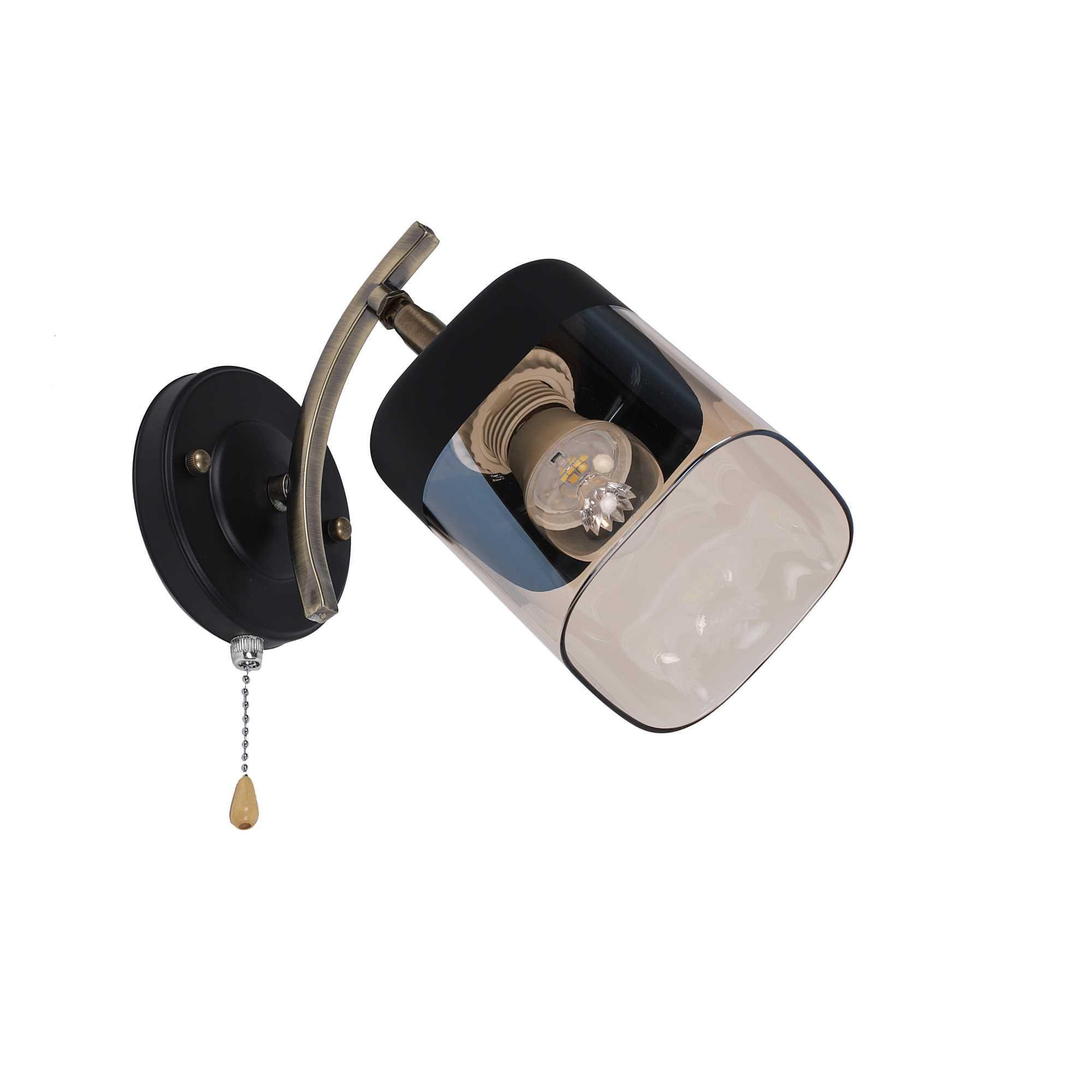 Бра настенная Sirius B N3878/1W AB+BK (000031998)