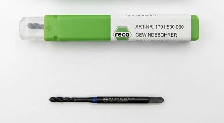 Мітчик Reca М3 HSSCo гвинтова канавка