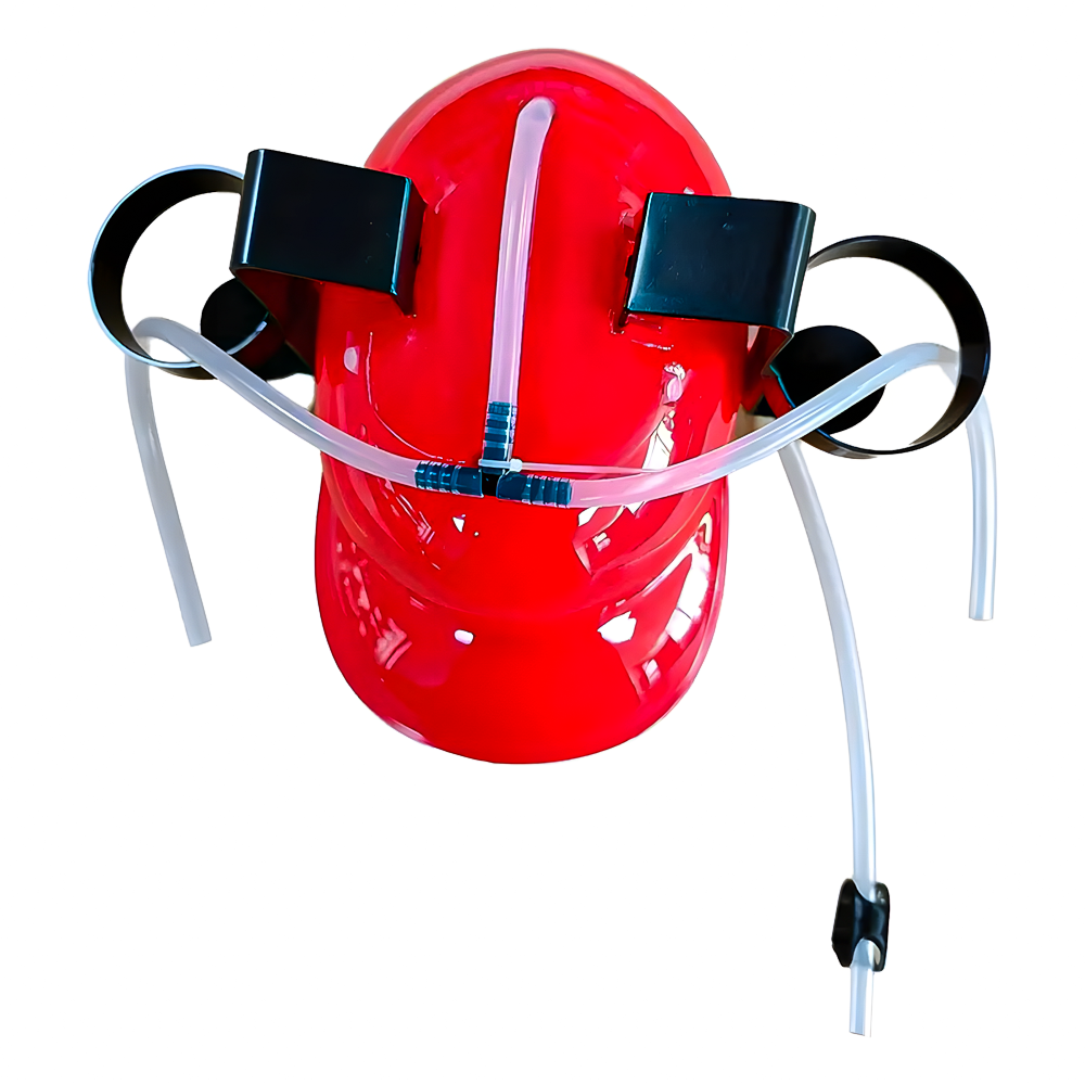 Каска для пива с соломинкой Красный (27-ALK-0847) - фото 10 Каска для пива с соломинкой Красный (27-ALK-0847) - фото 10