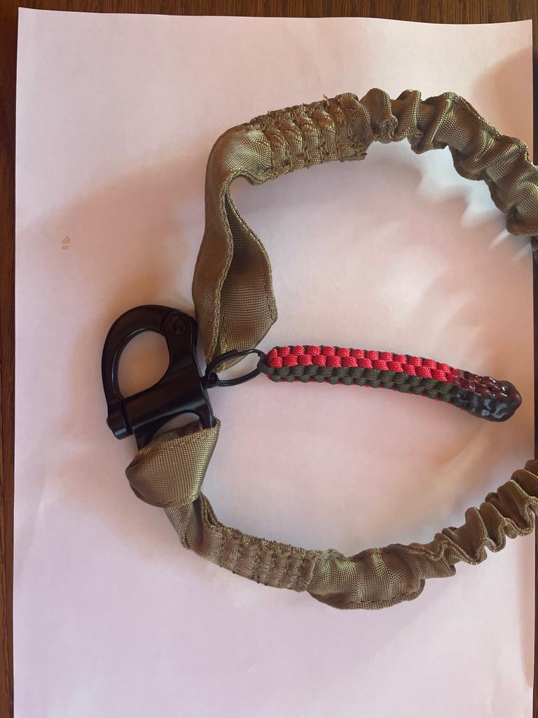 Страхувальний шнур посилений з швидкознімним карабіном (8721492) - фото 2