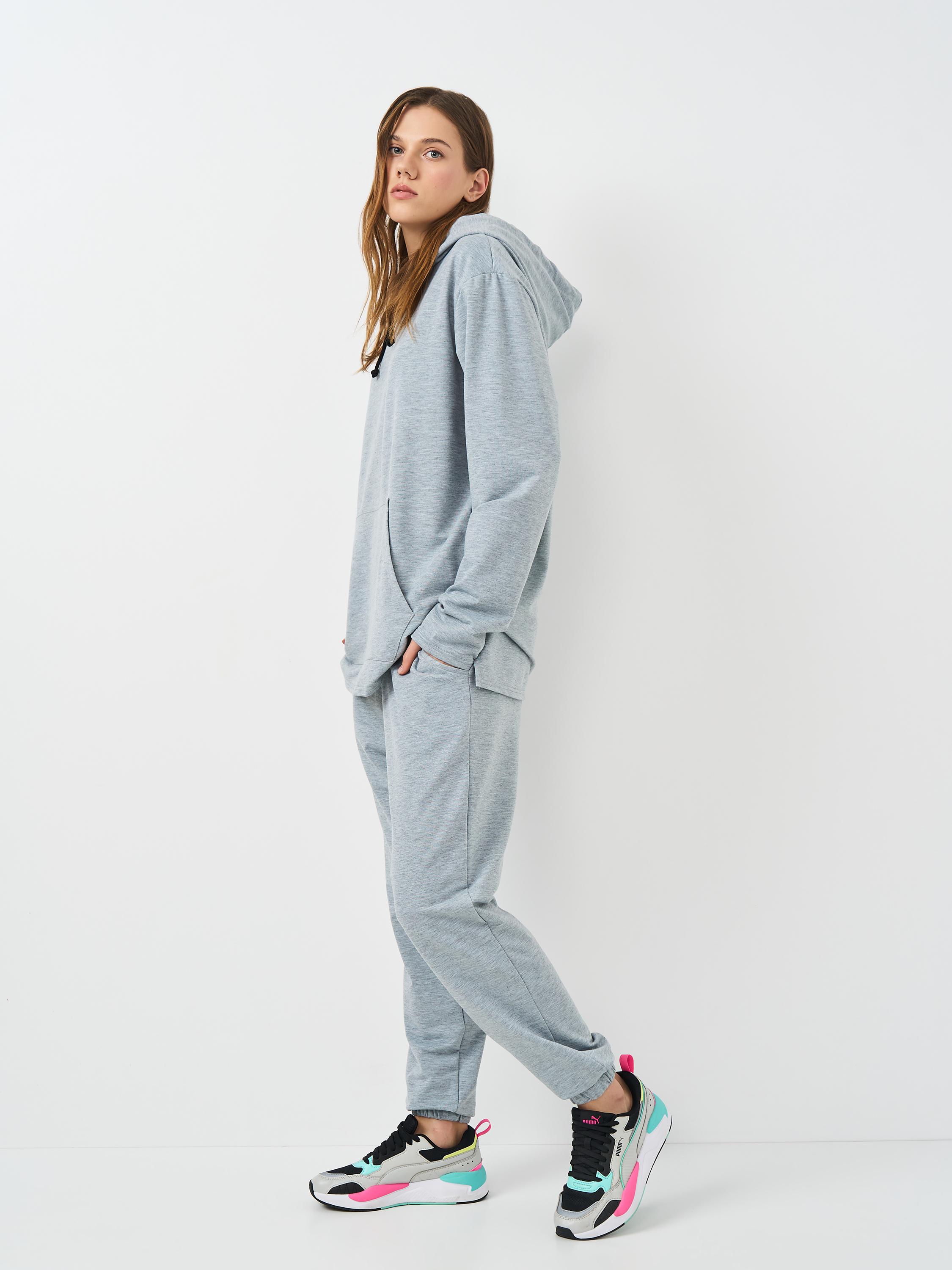 Спортивный костюм женский р. 52 Серый (2121063759) - фото 2 Спортивный костюм женский р. 52 Серый (2121063759) - фото 2