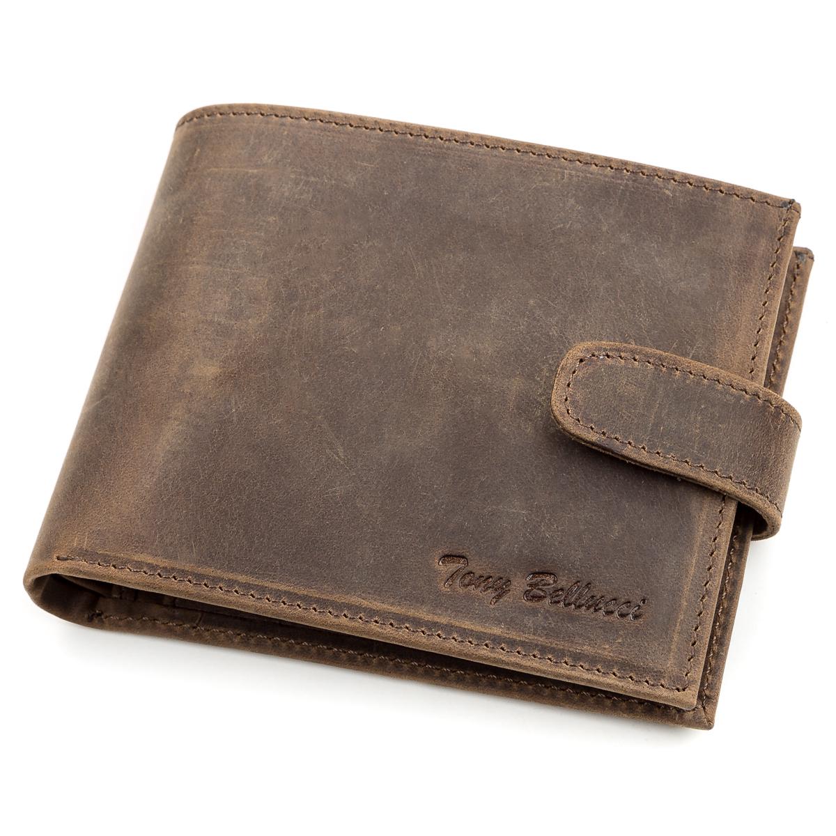 Портмоне Tony Bellucci 17212 натуральная кожа Коричневый