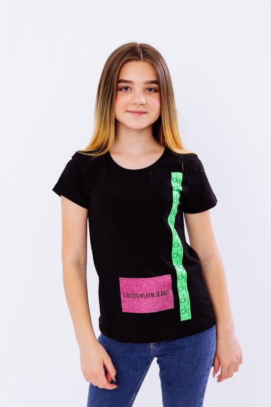Футболка Calvin Klein 158 см Чорний