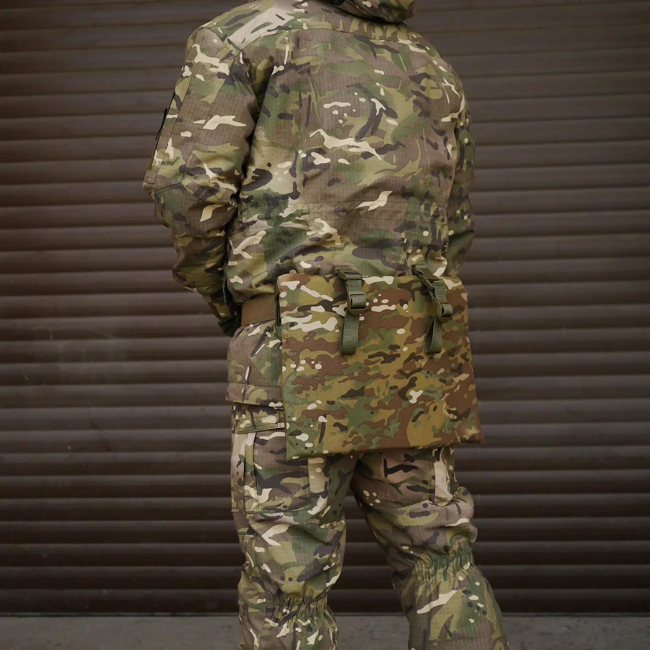 Килимок для сидіння Kiborg П-1 одинарний 37х30х2 см Мультикам (9065) - фото 5 Килимок для сидіння Kiborg П-1 одинарний 37х30х2 см Мультикам (9065) - фото 5