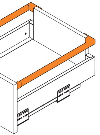 Релінг повздовжній GTV AxisPro 500 мм Графітовий (PB-AXISPRO-RELKW500) - фото 2 Релінг повздовжній GTV AxisPro 500 мм Графітовий (PB-AXISPRO-RELKW500) - фото 2